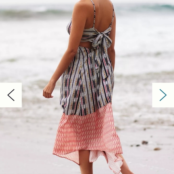 Anthropologie bare cut out Maxi Dress - Picture 4 of 11